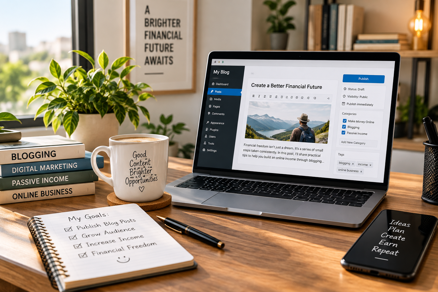 earn money from blogging